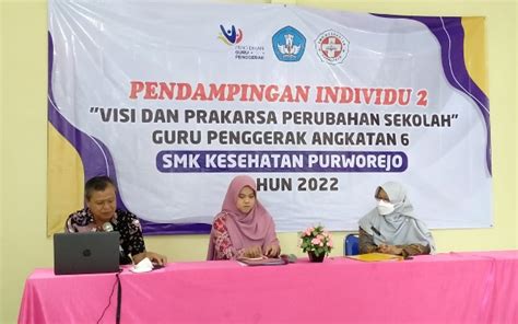 Pendampingan Individu Calon Guru Penggerak Smk Kesehatan Purworejo