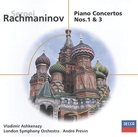 Rachmaninov Piano Concertos Nos 1 3 Von Vladimir Ashkenazy London