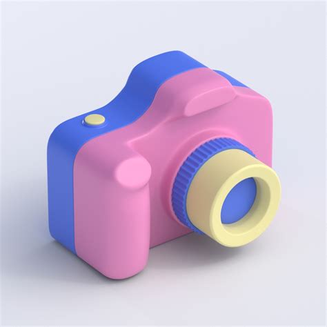 Toy Camera 3d Model 10 Fbx Ma Obj Unknown Free3d