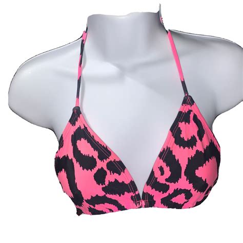 Juniors CUTE Op Triangle String Bikini Top Size S 3 5 Gem
