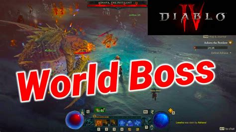 Diablo 4 World Boss Ashava The Pestilent YouTube