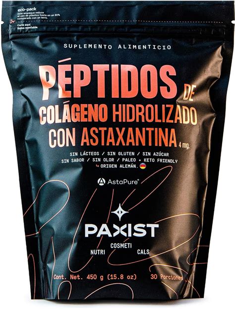 PAXIST Péptidos biocativos de Colágeno Hidrolizado con Astaxantina