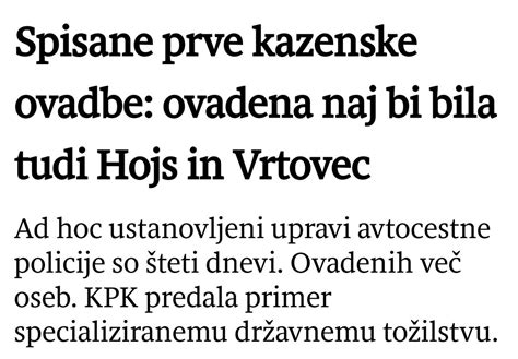 Mitja Irsic On Twitter Takole Pompozno So O Zadevi Pisali V Delo