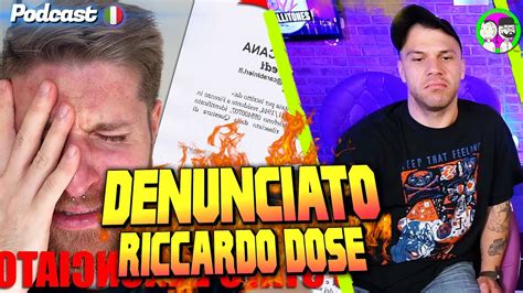 Reagisco Alle Denunce Di Riccardo Dose Caff E Querele Youtube