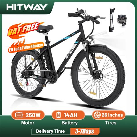 Hitway Electric Bike For Adults Ebike W Electric Bicycle With V