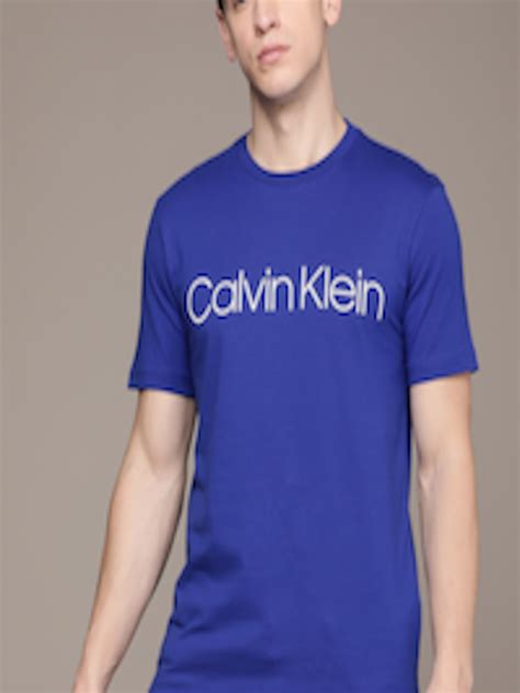 Buy Calvin Klein Jeans Men Brand Logo Printed Pure Cotton T Shirt Tshirts For Men 21086622