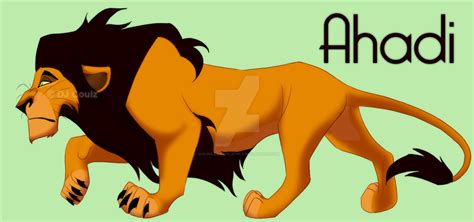 Ahadi Design by DJCoulzAnimalsOnly on DeviantArt