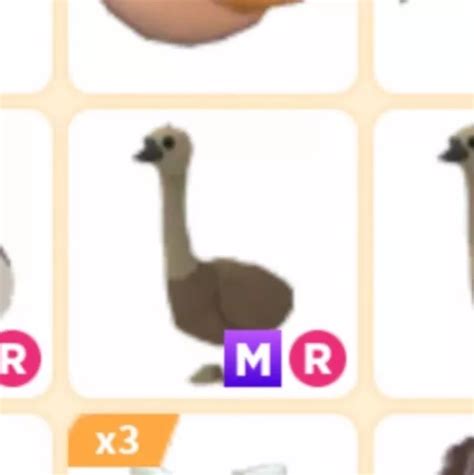 Roblox Adopt Me Mega Neon Ride Emu Mnr Eur 2000 Picclick De