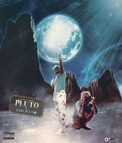 Pluto X Baby Pluto Baby Pluto Poster Graphic Design