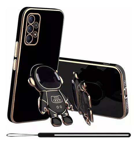 Funda Para Samsung Celular Soporte De Astronauta 1 Micas S Color