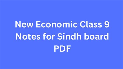 Class Model Paper Sindh Board