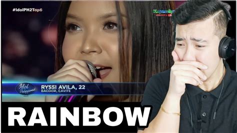 [reaction] Ryssi Avila Rainbow Idol Philippines Season 2 Top 8