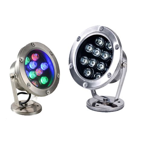 Stainless Steel IP68 LED Underwater Inwater Submersible Pond Pool