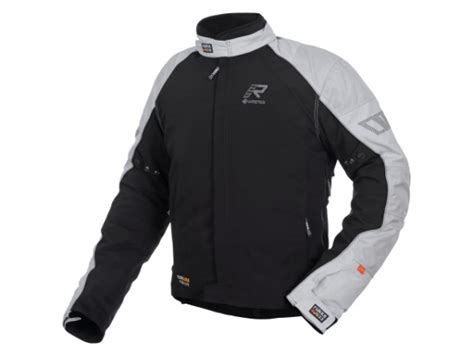 Gore Tex Motorradjacke Rukka Comfo R Jacket Black Light Grey