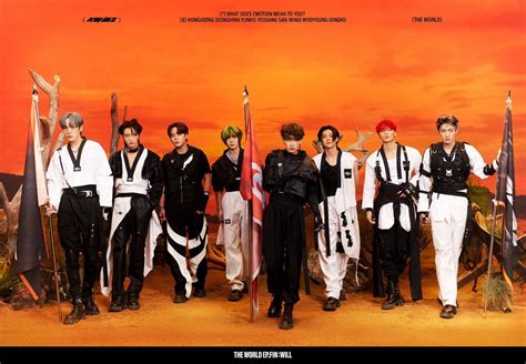 ATEEZ - THE WORLD EP.FIN : WILL (Concept Photos 1 - Group) : r/kpop