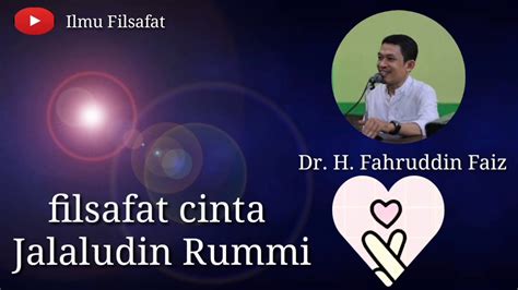 Ngaji Filsafat Filsafat Cinta Dr H Fahrudin Faiz YouTube