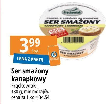 Ser Sma Ony Kanapkowy Z Kminkiem Fr Ckowiak Cena Promocje Opinie