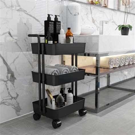 Wjf New Tier Kitchen Utility Trolley Cart Shelf Storage Rack