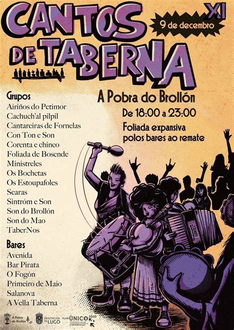 Cantos De Taberna A Pobra Do Broll N Festigaleiros