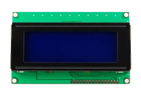 X Karakters Lcd Module Blauw