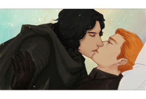 Star Wars Armitage Hux X Kylo Ren Kylux Star Wars Sequel Trilogy Anime Disney Characters