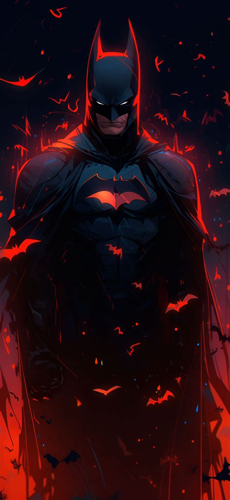 DC Comics Batman Dark & Red Wallpapers - Batman Wallpapers 4k