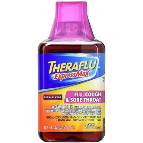 Theraflu Expressmax Adult Medicine For Severe Cold And Flu Relieves