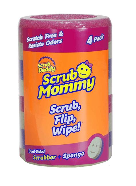 Buy Scrub Daddy Dual Sided Sponge And Scrubber Scrub Mommy Scratch