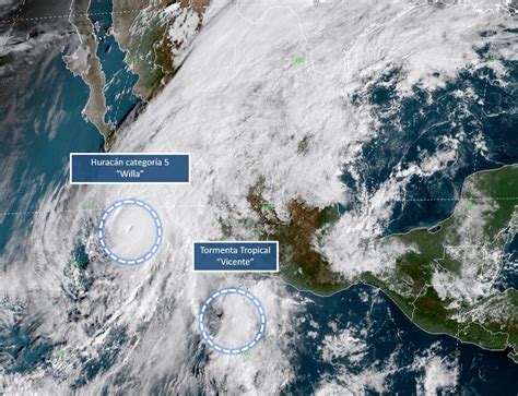 Hurac N Willa Evoluciona A Categor A Provocar Intensas Lluvias