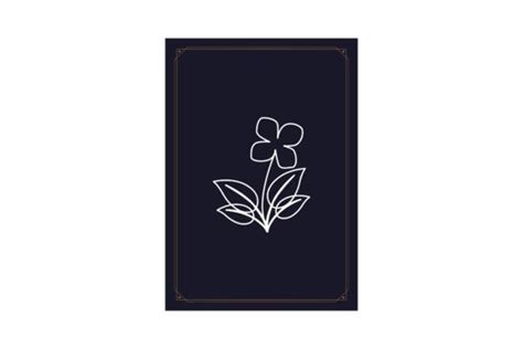 Beauty Flower Card Illustration Graphic By Samagata Creative Fabrica