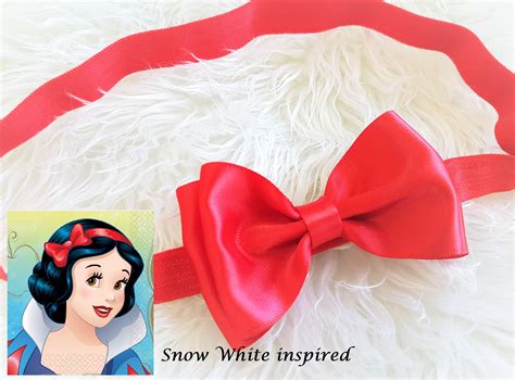 Snow White Bow Disney Princess Inspired Girls Hair Accessories Lazada Ph