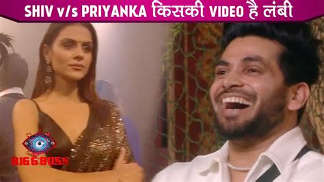 Bigg Boss 16 Shiv VS Priyanka Kiski Journey Video Thi Sabse Lambi