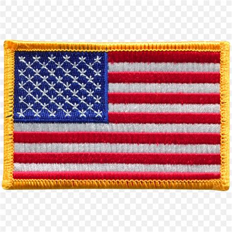 Flag Of The United States Flag Patch Embroidered Patch Png