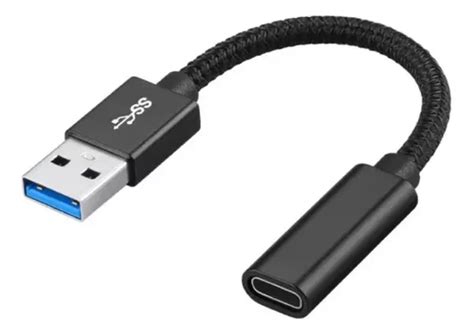 Cable Adaptador Usb Tipo C Hembra A Usb Macho