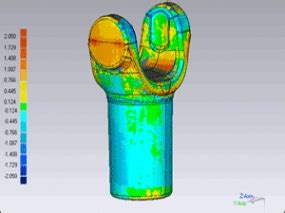 Промышленный 3D сканер для сканирования и контроля геометрии деталей ...
