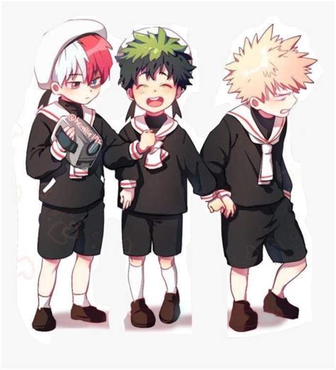 Bakugou Deku And Todoroki Fanart