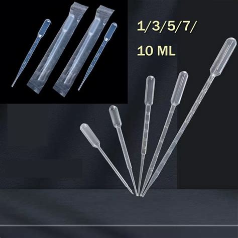 Transfer Pipettes 135710ml Eye Dropper Plastic Transfer Pipettes