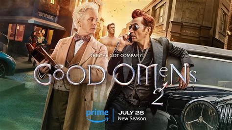 Good Omens Featurette Gaiman Tennant Sheen More On Returning