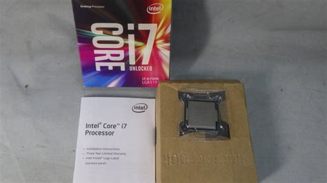 Yahooオークション Intelcpu インテル Core I7 6700kプロセッサー