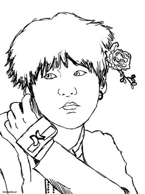 Bts Coloring Pages Printable For Free Download