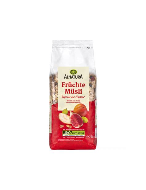 Bio Alnatura Früchte Müsli 750g