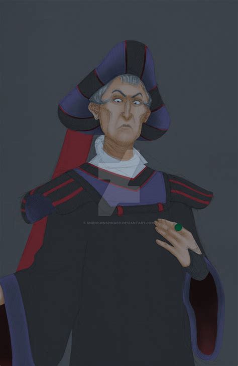 Judge Claude Frollo Wip By Unknownspinach On Deviantart