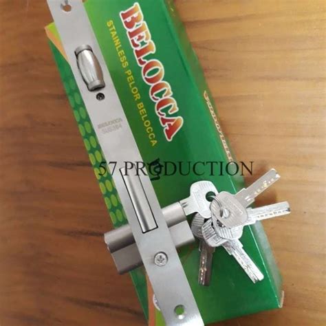 Jual Belocca Body Bodi Kunci Pelor Sus Stanliss Komputer Pintu Dua