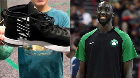 Nba Une Photo De La Chaussure De Tacko Fall Fait Le Buzz