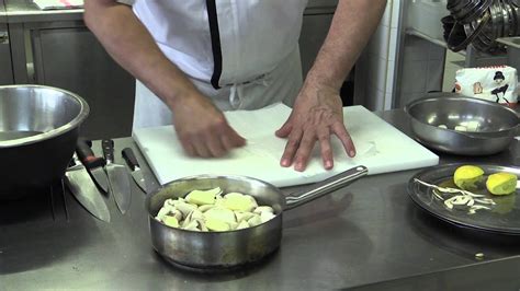 Recette Fricassée De Volaille à Lancienne De Bertrand Marinot Cfa Aix