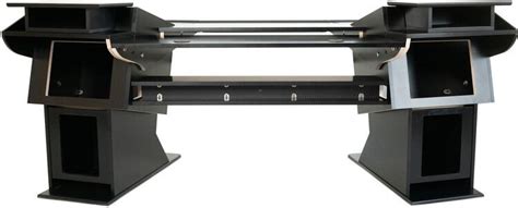 Dangerfox Genesis SplitBay 16U 42 Inch Angled Studio Desk Midnight