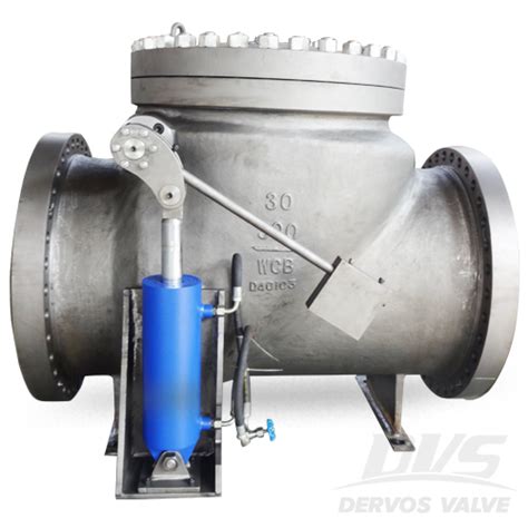 Swing Check Valve With Cylinder Inch Cl Dervos