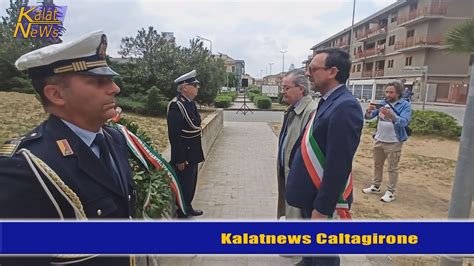 Caltagirone Anniversario Strage Di Capaci Deposta Una Corona D