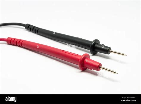 studio photograph   electrical test probes stock photo alamy