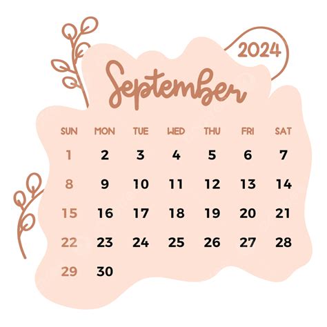 Calendario Septiembre Png Vectores Psd E Clipart Para Descarga